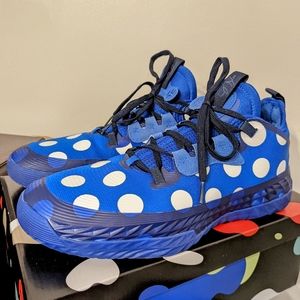 adidas Harden Vol. 5 Futurenatural Basketball Shoes - Royal Blue Men's Size 11.5